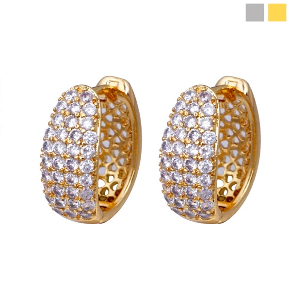 Серьги с фианитами Анжелика