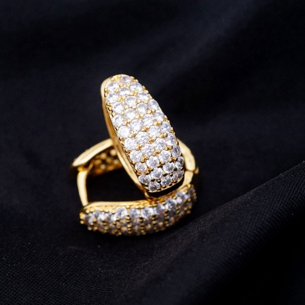 Серьги с фианитами Анжелика