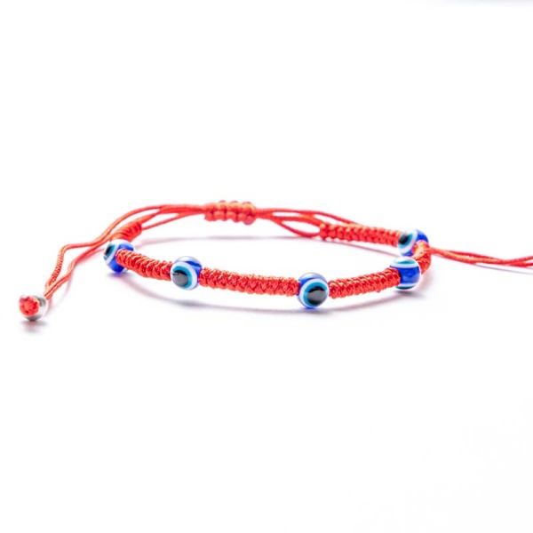 Браслет шнурок Турецкий глаз lan-2890