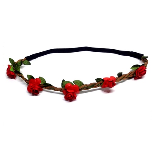 Ободок для волос (венок на голову) Розочки