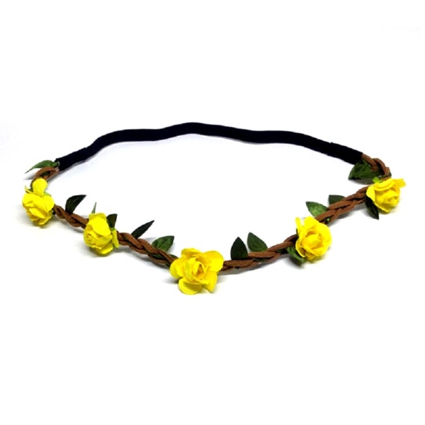 Ободок для волос (венок на голову) Розочки