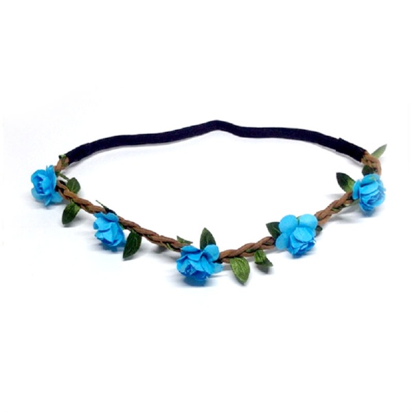 Ободок для волос (венок на голову) Розочки