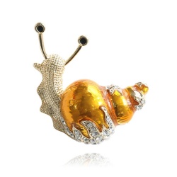Брошь Улитка