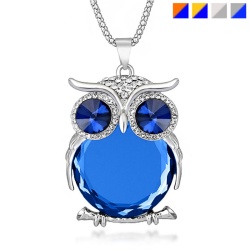 Кулон Хрустальная сова