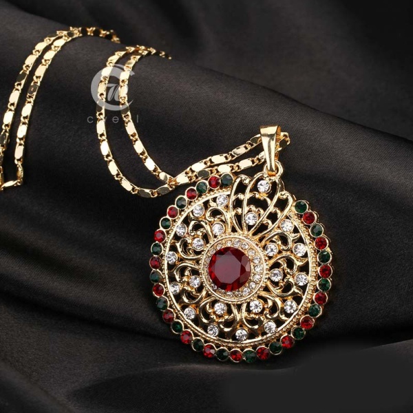 Набір прикрас Верона: кулон, сережки