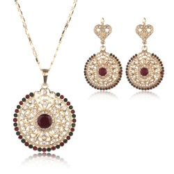 Набір прикрас Верона: кулон, сережки