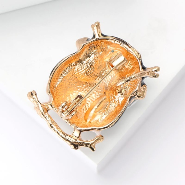 Брошь ученая Сова