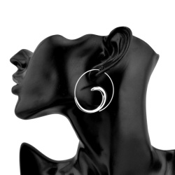 Серьги кольца Ring