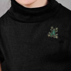 Брошь Лягушка