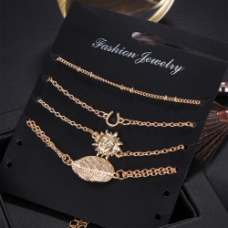 Браслет на ногу Літо спека (набір із 4 шт)