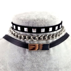 Чокер на шию Панк стиль lan-343 набір з 3 шт