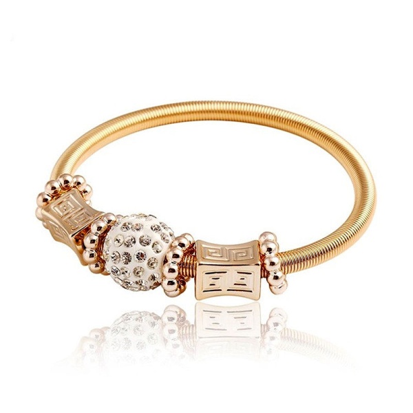 Браслет в стиле Пандора Греческий на пружине