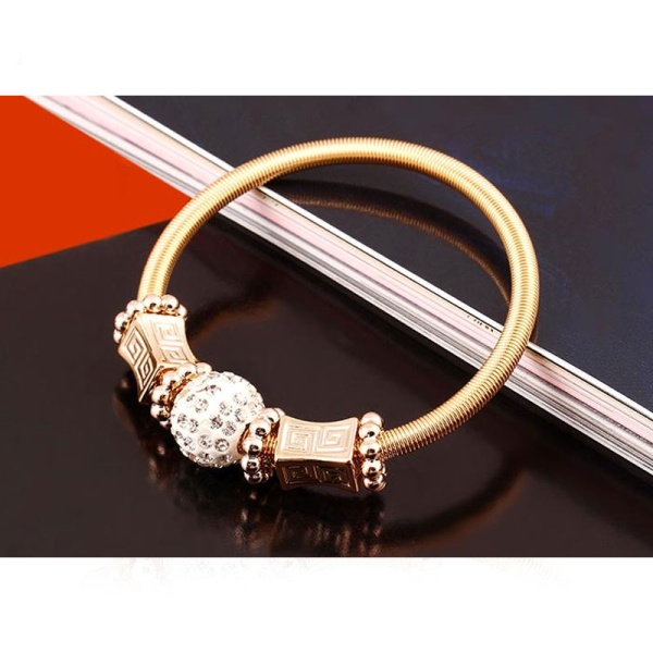 Браслет в стиле Пандора Греческий на пружине