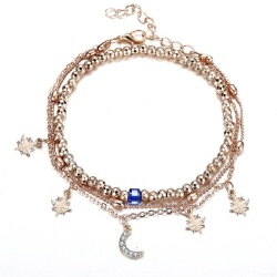 Браслет на ногу східний стиль (набір із 3 шт)