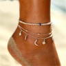 Браслет на ногу восточный стиль (набор из 3 шт)
