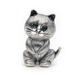 Брошь милый Котик