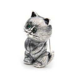 Брошь милый Котик