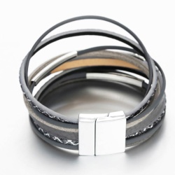 Женский кожаный браслет Роксана