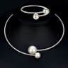 Набор украшений Жемчужина: колье и браслет