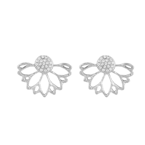 Серьги гвоздики Ромашка