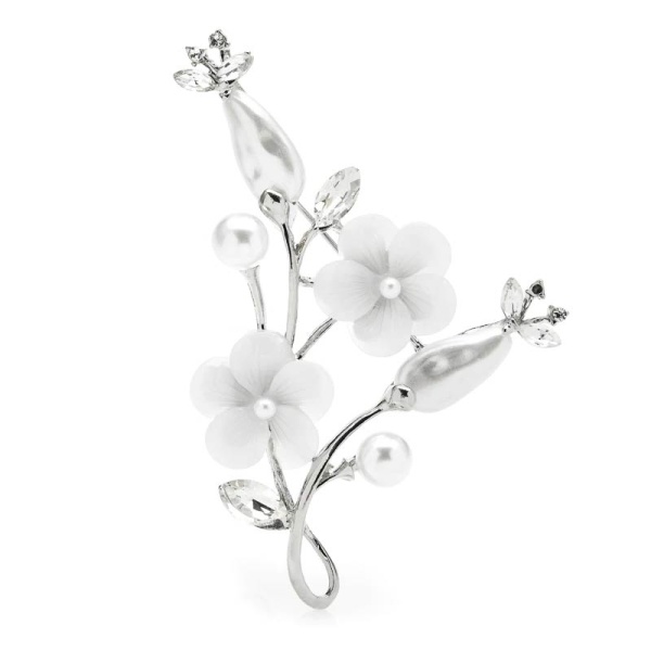 Брошь цветок Бутон