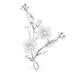 Брошь квітка Бутон