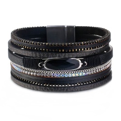 Женский кожаный браслет Клэр