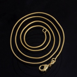 Цепочка Змейка gold