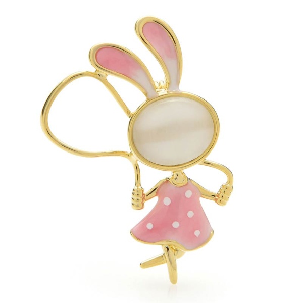 Брошь зайка lan-2798