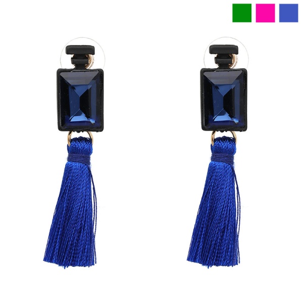 Серьги кисточки Прямоугольник