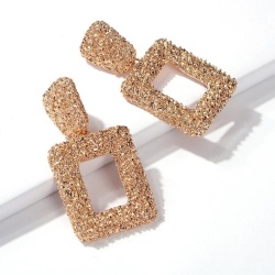 Сережки геометрія квадрат lan-3292