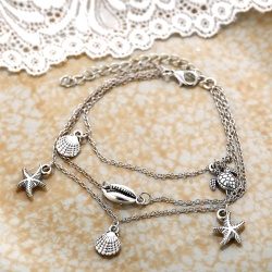 Браслет на ногу Черепашка (набір з 3 шт)