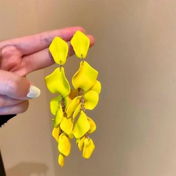 Длинные серьги Лепестки lan-2899