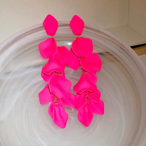 Довгі сережки Пелюстки lan-2899